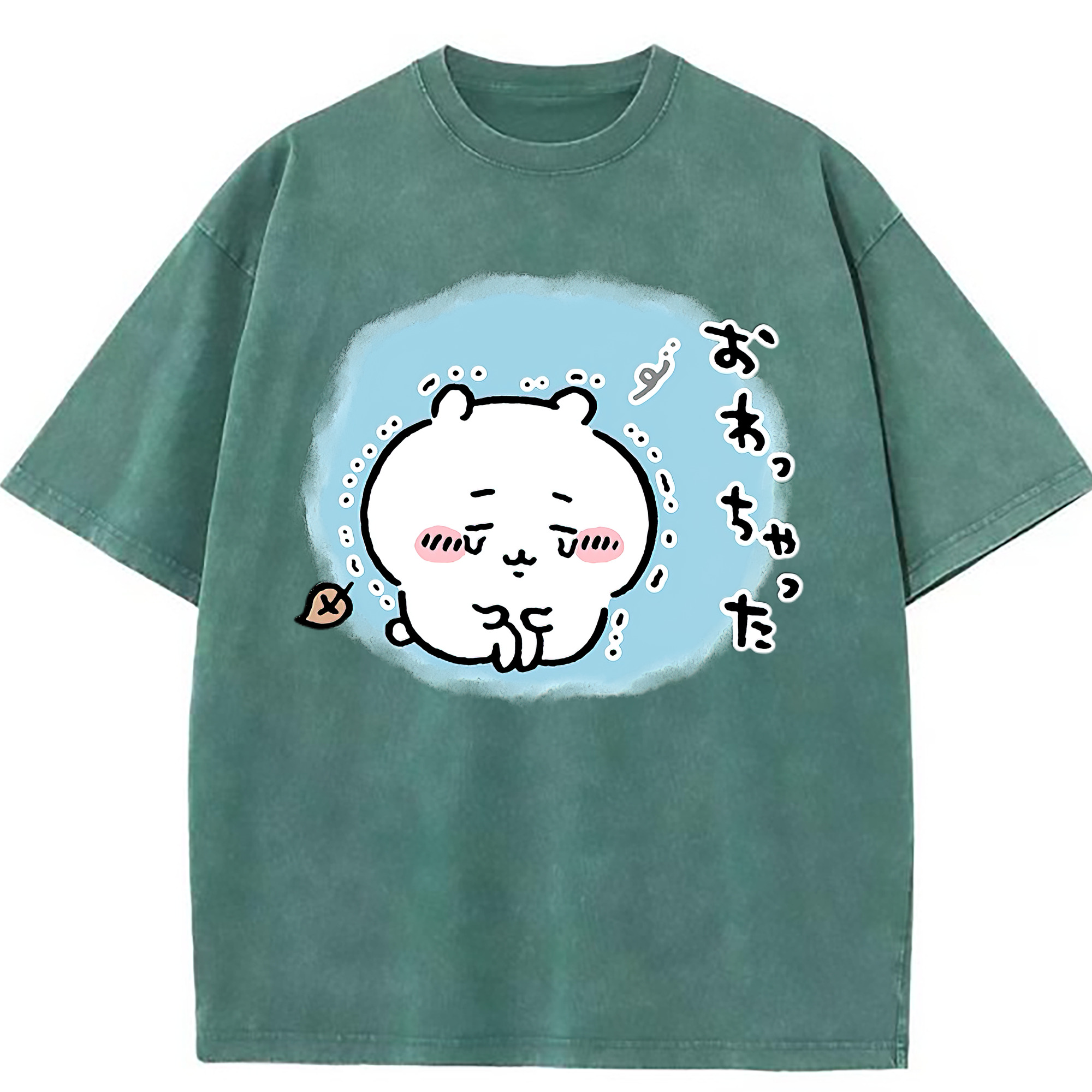 （画像用） ちいかわ ちいかわ Chii-kawa chiikawa 綿100% ヴィンテージ風 半袖Tシャツ（フロントプリント）